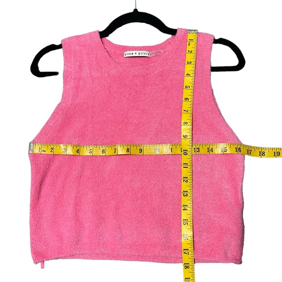 Alice and Olivia Amity Crop Top Size L - Picture 11 of 13